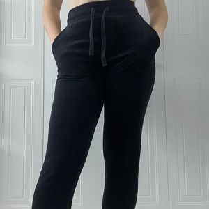 VELVET JOGGERS
